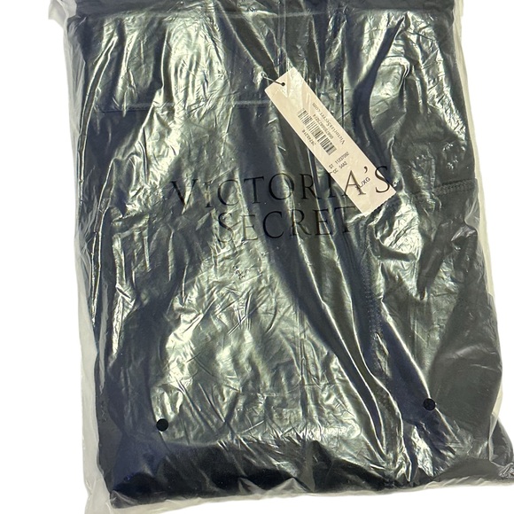 Victoria’s Secret VSX Mesh Panel High-Rise Leggings XL Black - Picture 4 of 5